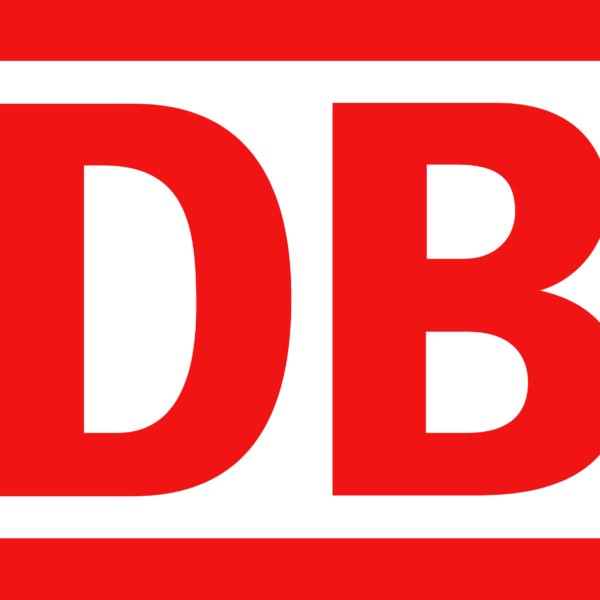 Logo der Deutschen Bahn – Infrastruktur-Partner von Otto Wolf Gerüstbau für anspruchsvolle Bahnprojekte